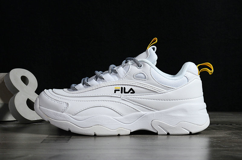 FILA Ray Disruptor 2 Men Women White Yellow